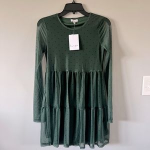 Love Fire Green Dress